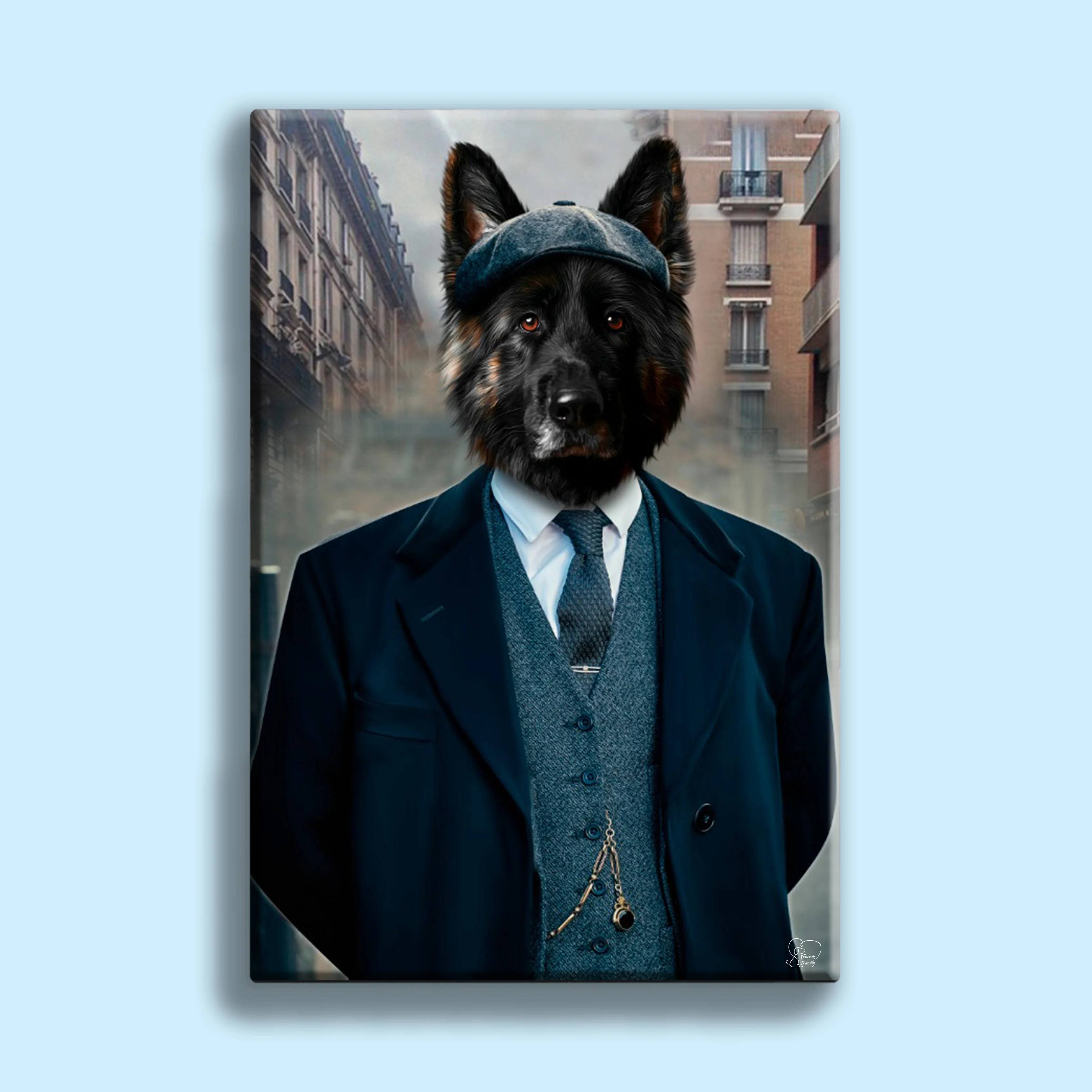 Thomas Shelby - Peaky Blinders - Custom Pet Portrait